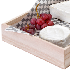 Image BOÎTE PRÉSENTATION BUFFET  60x40x7,5 CM NATUREL BOIS (1 UNITÉ) #3