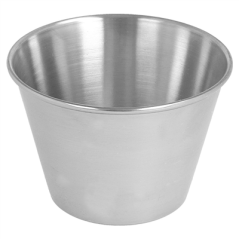 Image RAMEQUINS 'ARTINOX' 120 ML Ø 7,5x5 CM ARGENTE INOX (12 UNITÉ) #1