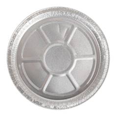 Image RECIPIENT TARTELETTES 680 ML Ø 21,8/19,9x2,3 CM ALUMINIUM (165 UNITÉ) #3