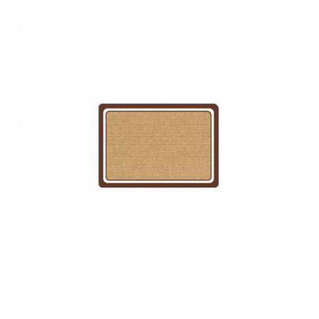 100 FEUILLES DIN A4 9 ÉTIQUETTES RECTANGULAIRES  6,3x9 CM KRAFT (1 UNITÉ)