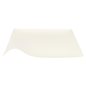 Image ASSIETTES KAKU L 'BIONIC'  20,4x3,6 CM BLANC BAGASSE (100 UNITÉ) #1