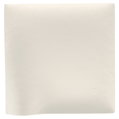 Image ASSIETTES KAKU M 'BIONIC'  15x15x2,6 CM BLANC BAGASSE (200 UNITÉ) #3
