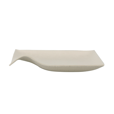 Image ASSIETTES KAKU S 'BIONIC' 8x1,7 CM BLANC BAGASSE (400 UNITÉ) #1