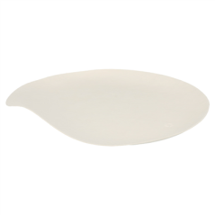 Image ASSIETTES MARU M 'BIONIC'  Ø 16,5x2,4 CM BLANC BAGASSE (200 UNITÉ) #1