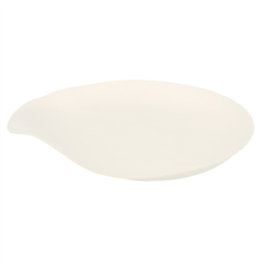 Image ASSIETTES MARU S 'BIONIC'  Ø 9x1,6 CM BLANC BAGASSE (400 UNITÉ) #1