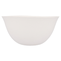 BOLS 'BIONIC' 500 ML Ø 12,9x6,5 CM BLANC BAGASSE (200 UNITÉ)