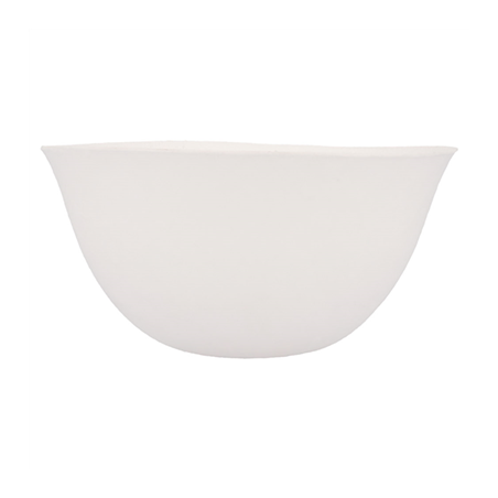 BOLS 'BIONIC' 500 ML Ø 12,9x6,5 CM BLANC BAGASSE (200 UNITÉ)