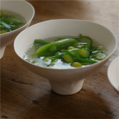 Image GOBELETS COMPOTE 'BIONIC' 350 ML Ø 12,7x6,7 CM BLANC BAGASSE (200 UNITÉ) #3