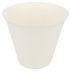 Image GOBELETS TUMBLER 'BIONIC' 335 ML Ø 9,9x8,5 CM BLANC BAGASSE (200 UNITÉ) #1