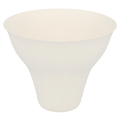 Image VERRES À VIN 'BIONIC' 260 ML Ø 9,9x8 CM BLANC BAGASSE (200 UNITÉ) #1