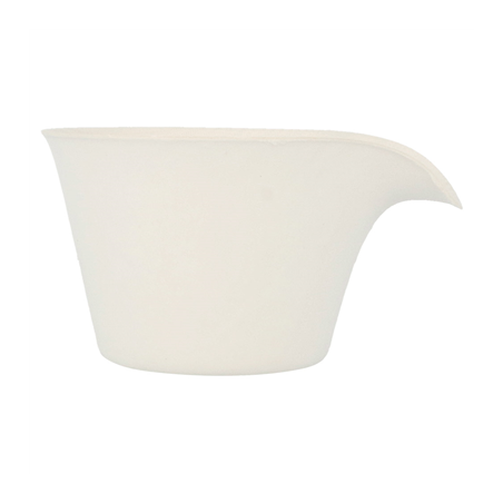 TASSES À CAFÉ 'BIONIC' 150 ML Ø 8,9(10,7)x6 CM BLANC BAGASSE (200 UNITÉ)