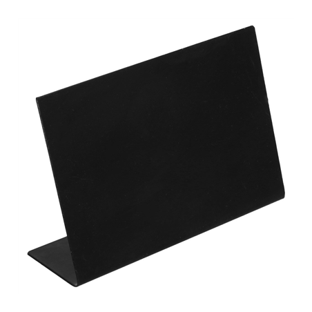 Image ARDOISES DE TABLE  10,5x7,3 CM NOIR FER (6 UNITÉ) #1