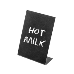 Image ARDOISES DE TABLE  5,3x7,3 CM NOIR FER (6 UNITÉ) #1