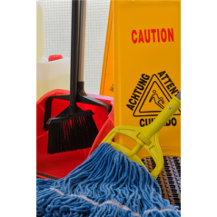 BALAI ANGULAIRE  15x19x91 CM NOIR (1 UNITÉ)