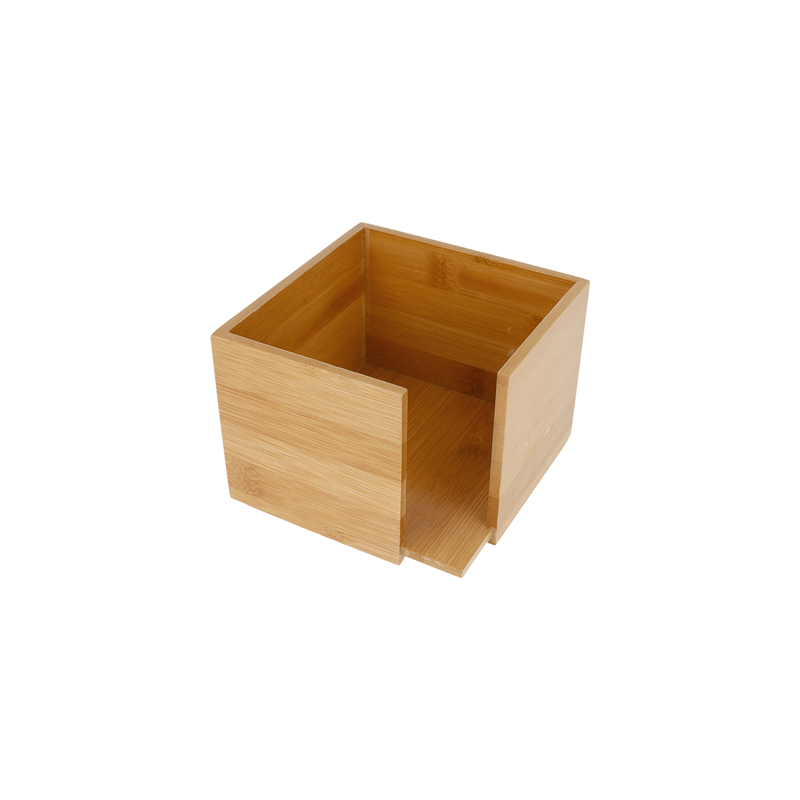 DISTRIBUTEUR SERVIETTES  13,5x13,5x10 CM NATUREL BAMBOU (1 UNITÉ)