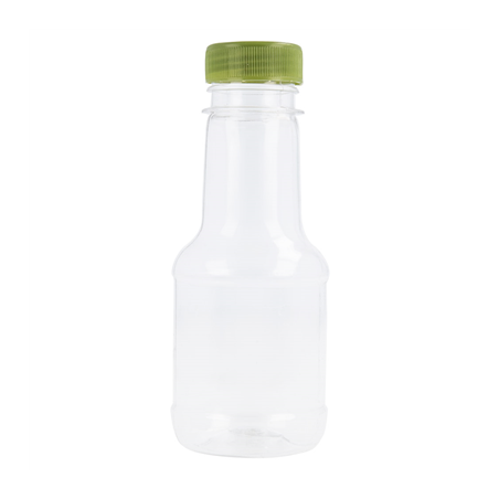 FLACONS AVEC BOUCHON PLASTIQUE 110 ML Ø4,5x11,4 CM TRANSPARENT PET (100 UNITÉ)