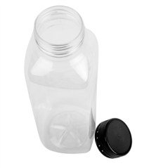Image BOUTEILLES 500 ML 6x6x19,5 CM TRANSPARENT RPET (126 UNITÉ) #3