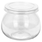 250 RÉCIPIENTS POUR CAILLÉ+COUVERCLES 140 ML Ø6x6,1 CM TRANSPARENT PET (250 UNITÉ) Image 250 RÉCIPIENTS POUR CAILLÉ+COUVERCLES 140 ML Ø6x6,1 CM TRANSPARENT PET (250 UNITÉ) #1
