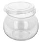 250 RÉCIPIENTS POUR CAILLÉ+COUVERCLES 140 ML Ø6x6,1 CM TRANSPARENT PET (250 UNITÉ) Image 250 RÉCIPIENTS POUR CAILLÉ+COUVERCLES 140 ML Ø6x6,1 CM TRANSPARENT PET (250 UNITÉ) #2
