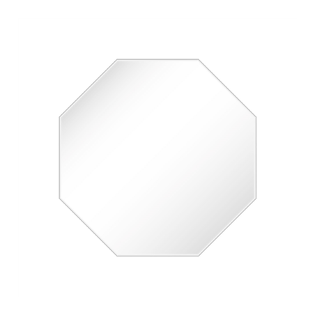 Image MIROIR OCTOGONAL  41x41x0,5 CM ACRYLIQUE (1 UNITÉ) #1