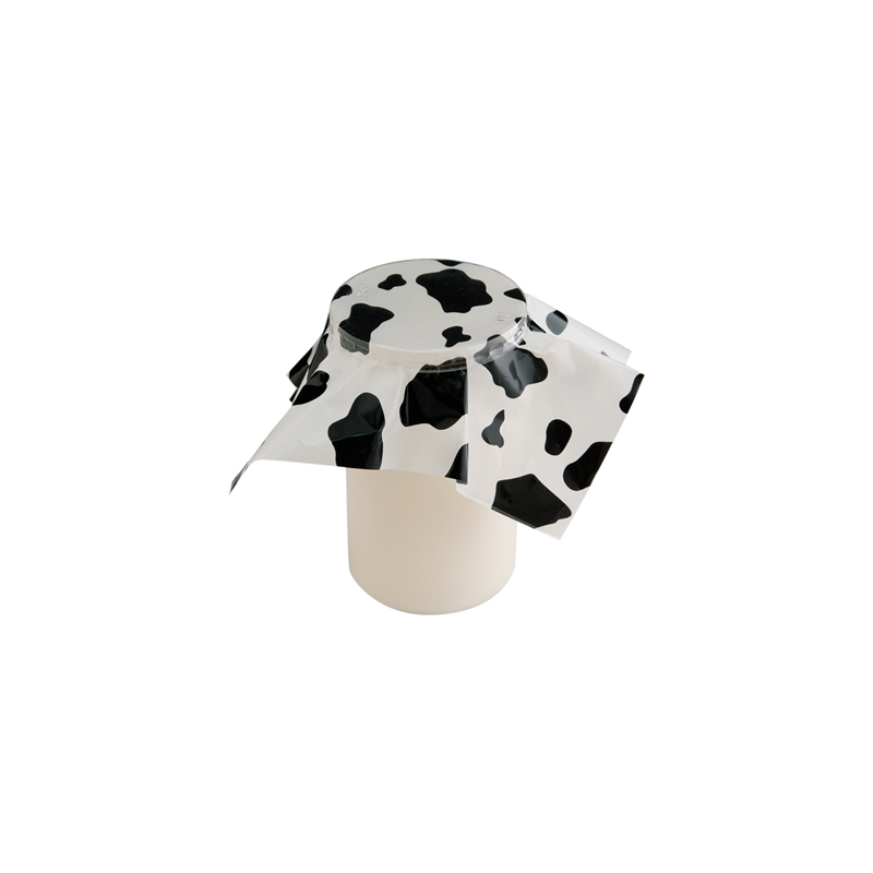 500 FEUILLES OPP POUR YAOURTIÈRES  13x13 CM PLASTIQUE (1 UNITÉ)