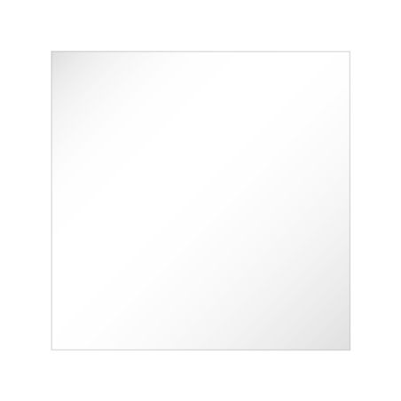 Image MIROIR CARRÉ  41x41x0,5 CM ACRYLIQUE (1 UNITÉ) #1
