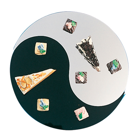 Image MIROIR "YING & YANG"  Ø 61x0,5 CM ACRYLIQUE (2 UNITÉ) #1