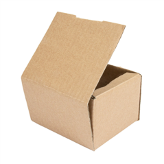 Image BOÎTE POSTALE  404 G/M2 12x10x8 CM NATUREL CARTON (50 UNITÉ) #4