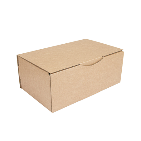 Image BOÎTE POSTALE  404 G/M2 25x15x10 CM NATUREL CARTON (50 UNITÉ) #1