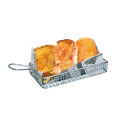 Image MINI FRITEUSE LONGUE 'ARTINOX' 24x15x3,5 CM ARGENTE INOX (6 UNITÉ) #1