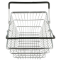 MINI PANIERS DE LA MÉNAGÈRE 18,5x13,5x9 CM CHROME ACIER (6 UNITÉ) Image MINI PANIERS DE LA MÉNAGÈRE 18,5x13,5x9 CM CHROME ACIER (6 UNITÉ) #3