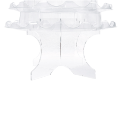 Image PYRAMIDE 92 MACARONS  Ø 33,8x47,5 CM TRANSPARENT PVC (1 UNITÉ) #4