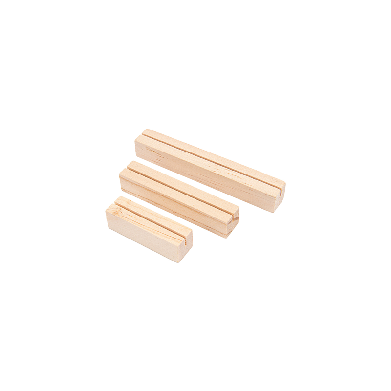 3 U. BASES POUR ARDOISES NATUREL BOIS (10 UNITÉ) 3 U. BASES POUR ARDOISES NATUREL BOIS (10 UNITÉ)