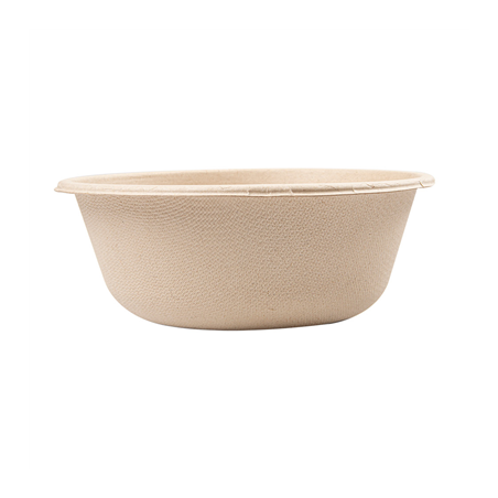 SALADIERS 'BIONIC' 500 ML Ø 15x6 CM NATUREL BAGASSE (500 UNITÉ)