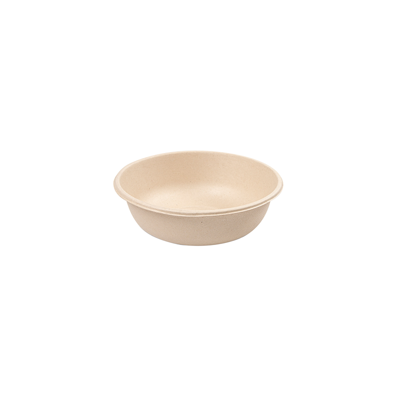 SALADIERS 'BIONIC' 950 ML Ø 18,6x6,1 CM NATUREL BAGASSE (500 UNITÉ)