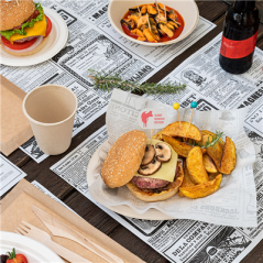 Image SETS DE TABLE 'GACETA' 48 G/M2 31x43 CM BLANC CELLULOSE (2000 UNITÉ) #4