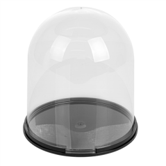Image COUPOLE AVEC BASE POUR TARTES  Ø 17x17,7 CM PS (10 UNITÉ) #1