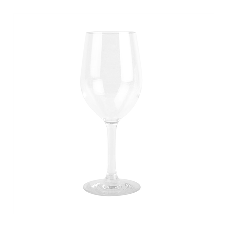 VERRES À PIED À VIN 325 ML Ø 6/7,4x20 CM TRANSPARENT POLYCARBONATE (12 UNITÉ)