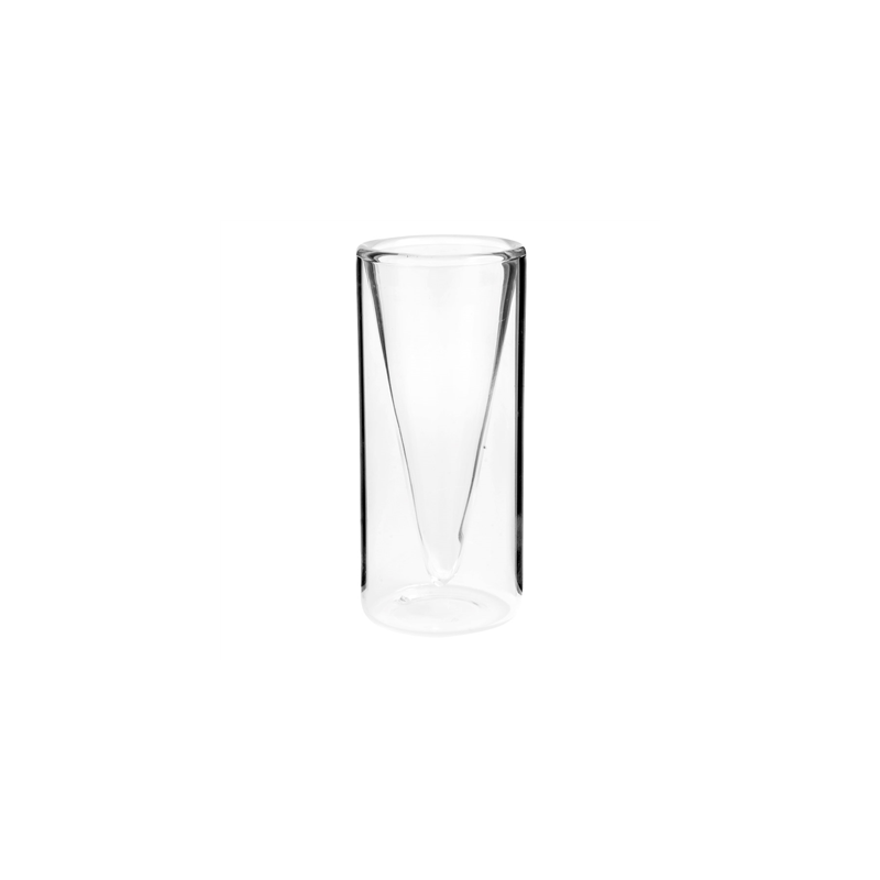 VERRES DOUBLE PAROI 40 ML Ø 4x9 CM TRANSPARENT VERRE BOROSILICATE (12 UNITÉ) VERRES DOUBLE PAROI 40 ML Ø 4x9 CM TRANSPARENT VERRE BOROSILICATE (12 UNITÉ)