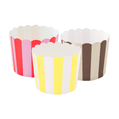 Image MUFFIN CUPS  Ø 6x5 CM ASSORTI CARTON (2400 UNITÉ) #1
