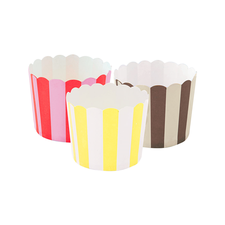 Image MUFFIN CUPS  Ø 6x5 CM ASSORTI CARTON (2400 UNITÉ) #1