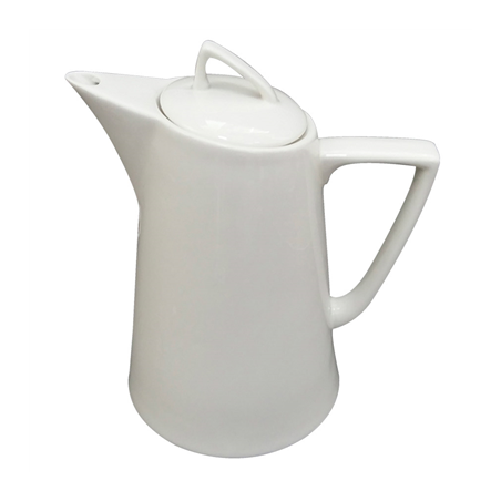 Image POTS À LAIT  18x13x20,5 CM BLANC PORCELAINE (2 UNITÉ) #1