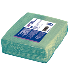 Image 25 U. LAVETTES "SUPER PERFOKLEEN"  80 G/M2 36x42,5 CM VERT VISCOSE (1 UNITÉ) #1