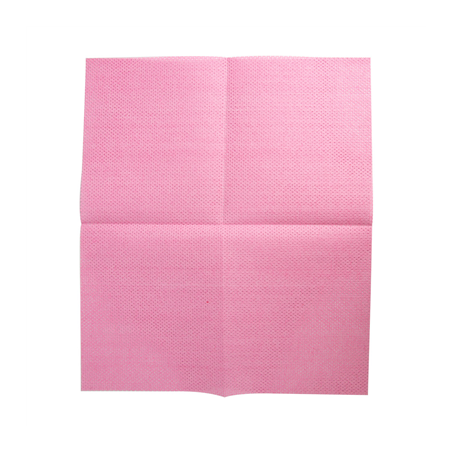 25 U. LAVETTES "SUPER PERFOKLEEN"  80 G/M2 36x42,5 CM ROUGE VISCOSE (1 UNITÉ)