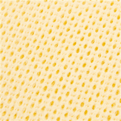 25 U. LAVETTES "SUPER PERFOKLEEN"  80 G/M2 36x42,5 CM JAUNE PALE VISCOSE (1 UNITÉ)