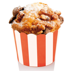 MUFFIN CUPS  150 + 18 g/m2 Ø 5,3x4,2 CM ASSORTI CARTON (2400 UNITÉ)
