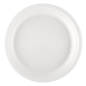 Image ASSIETTES 'BIONIC'  Ø 30x2,5 CM BLANC BAGASSE (200 UNITÉ) #1