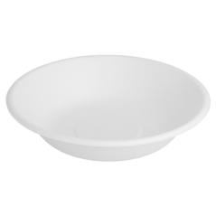 Image ASSIETTES CREUSES 'BIONIC' 460 ML Ø 16x3,6 CM BLANC BAGASSE (1000 UNITÉ) #1