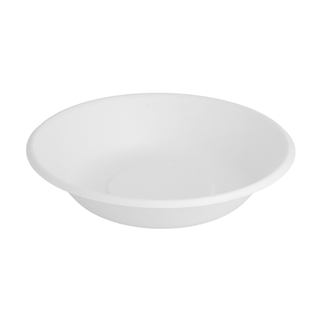 Image ASSIETTES CREUSES 'BIONIC' 680 ML Ø 19x4 CM BLANC BAGASSE (1000 UNITÉ) #1