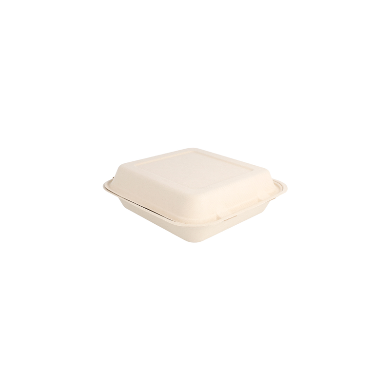 COQUILLES "M" 'BIONIC'  20x20x7,5 CM NATUREL BAGASSE (250 UNITÉ)